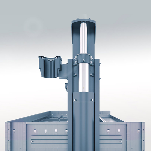 CAD Drawings BIM Models ThyssenKrupp Elevator Twinpost Above-Ground 2-Stage